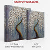 White Blossom Tree Art - View 2