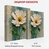 White Daisy Art - View 2