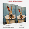 Bunny Bath Art - View 2