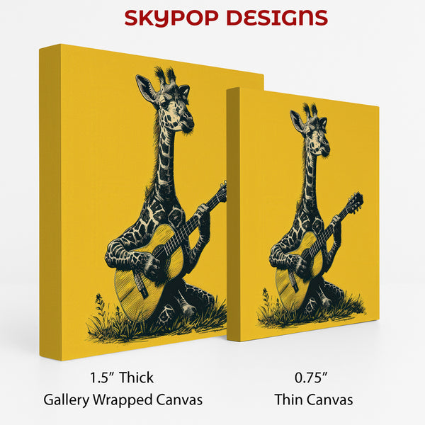 Giraffe Jam Session Art - View 2