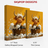 Highland Cow Art - View 2
