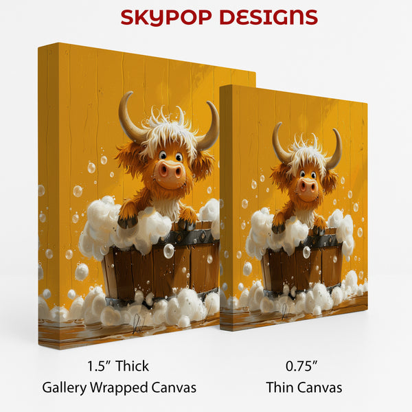 Highland Cow Art - View 2