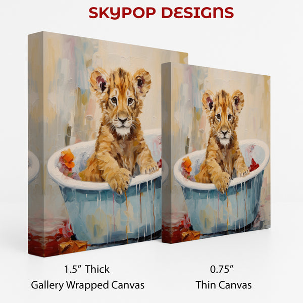 Lion Cub Art - View 2