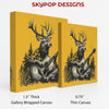 Deer Guitarist Art - View 2