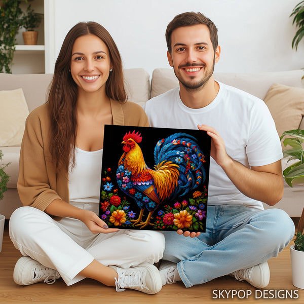 Rooster Art - View 3
