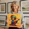 Parrot Guitarist Art - View 3