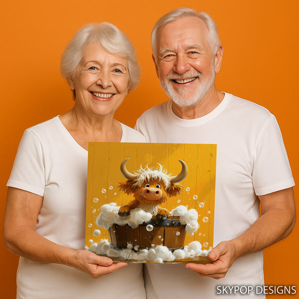 Highland Cow Art - View 3