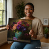 Dahlia Floral Art - View 3