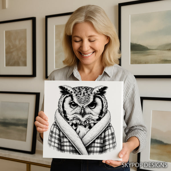 Owl Art - View 3