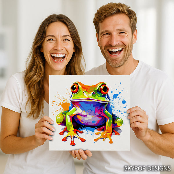 Frog Splash Art - View 3