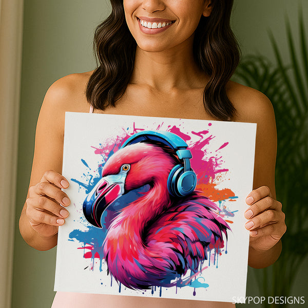 Flamingo Art - View 3