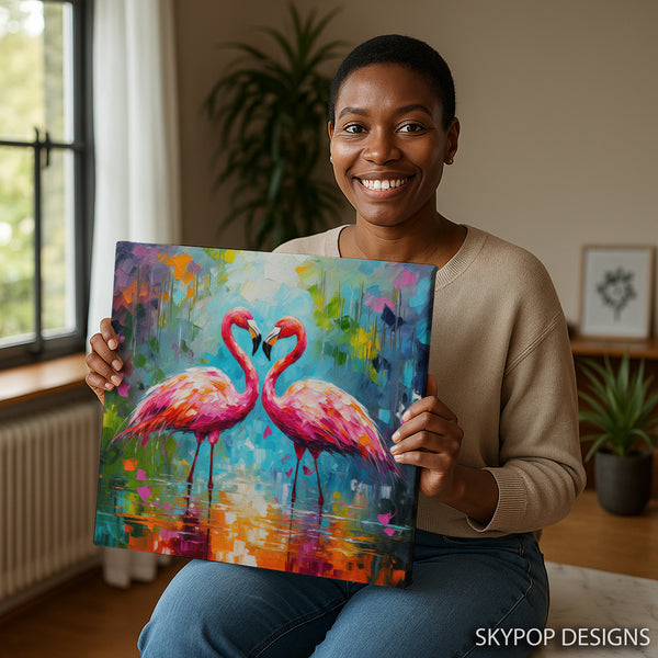 Flamingo Art - View 3