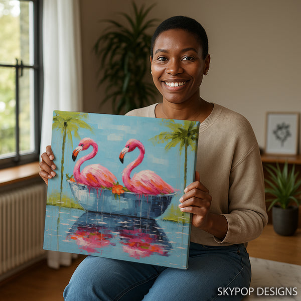 Flamingo Art - View 3