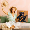 Chimpanzee Guitar Art - View 3