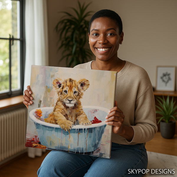 Lion Cub Art - View 3
