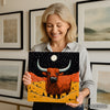 Highland Cow Art - View 3