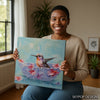 Hummingbird Art - View 3