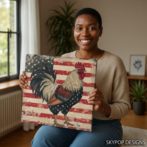 Rooster Art - View 3