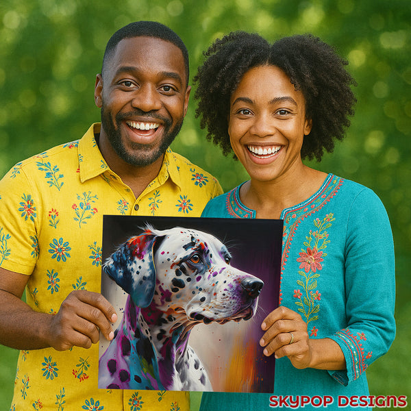 Dalmatian Dog Art - View 3