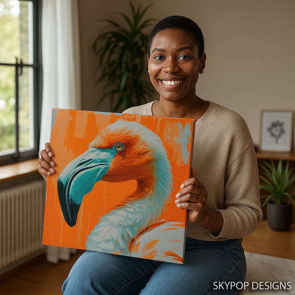 Flamingo Art - View 3