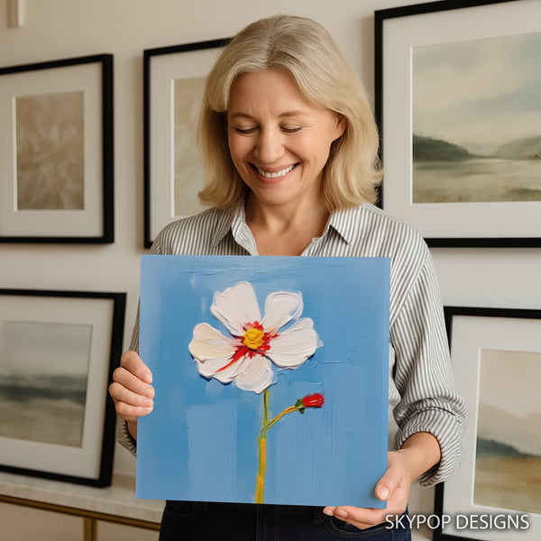 Bold Flower Art - View 3