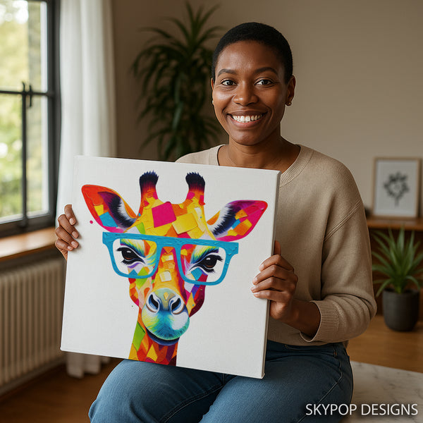 Giraffe Art - View 3