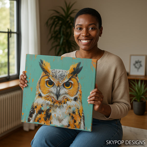 Owl Art - View 3