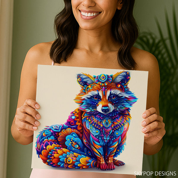 Raccoon Art - View 3