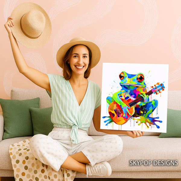 Frog Jam Session Art - View 3