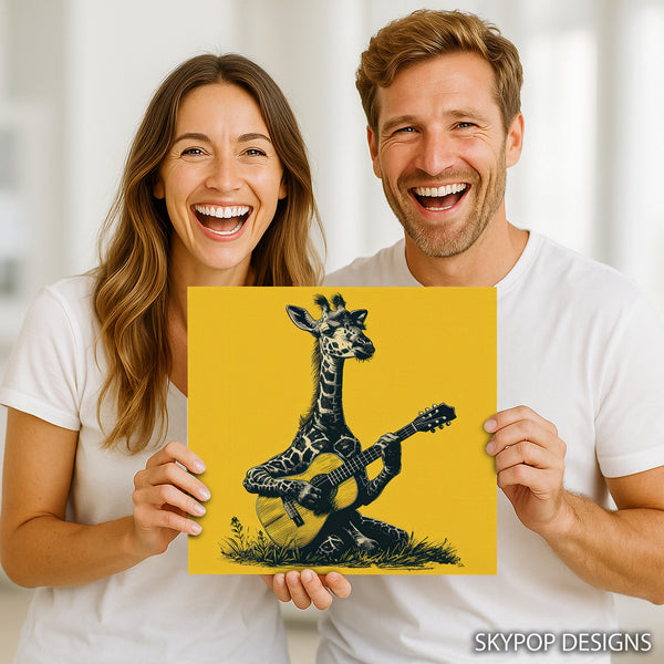 Giraffe Jam Session Art - View 3