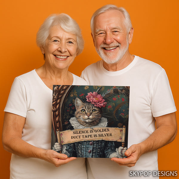 Cat With Funny Saying Art - View 3