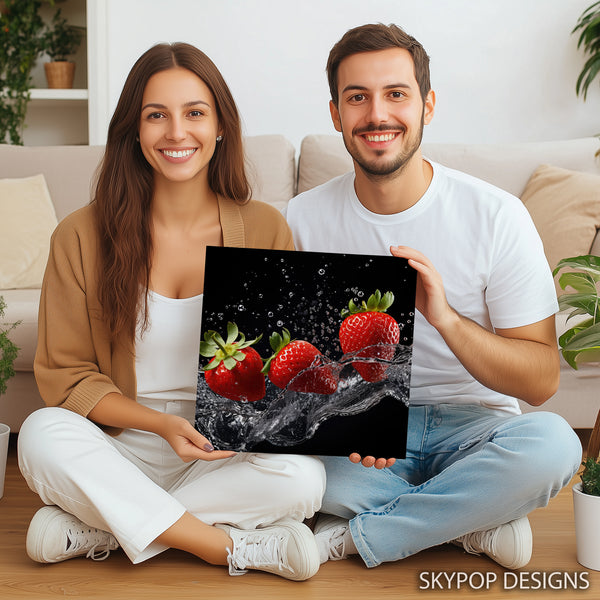 Strawberry Splash Art - View 3