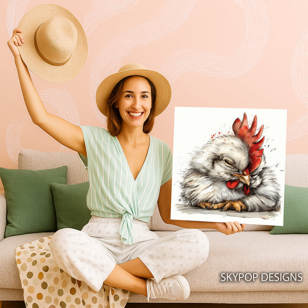 Rooster Art - View 3