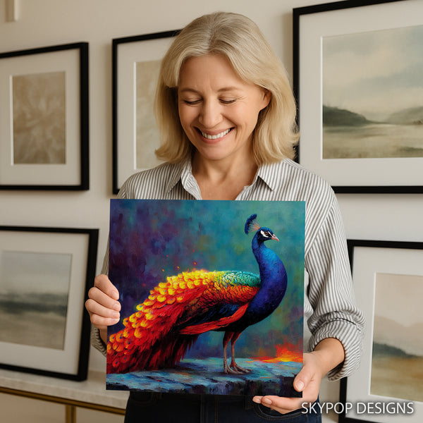 Peacock Art - View 3