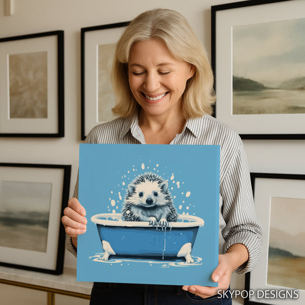 Hedgehog Art - View 3
