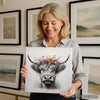 Highland Cow Art - View 3