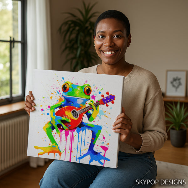 Frog Jam Session Art - View 3