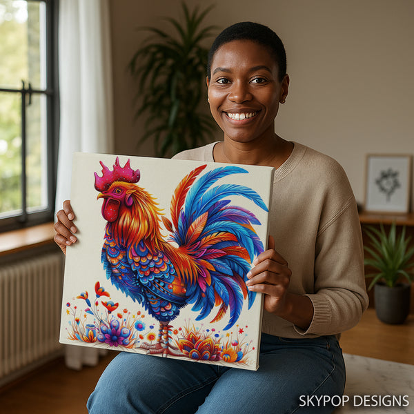 Rooster Art - View 3