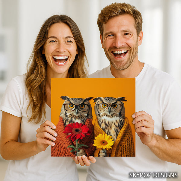 Owl Duo Art - View 3