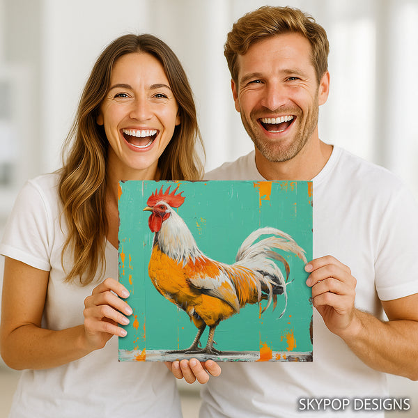 Rooster Art - View 3