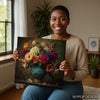 Floral Vase Art - View 3