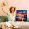 Golden Gate Bridge Sunset Art - View 3