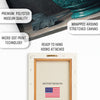 Teal Hibiscus Vase Art - View 4