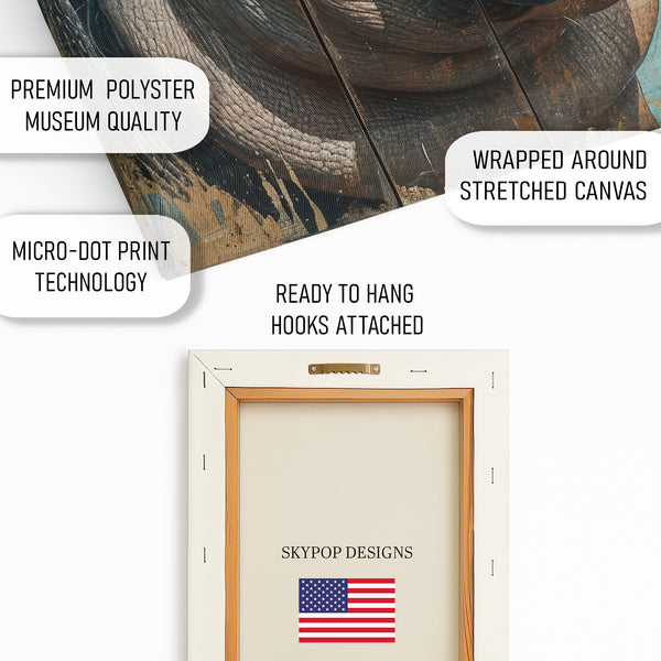 Hippopotamus Art - View 4