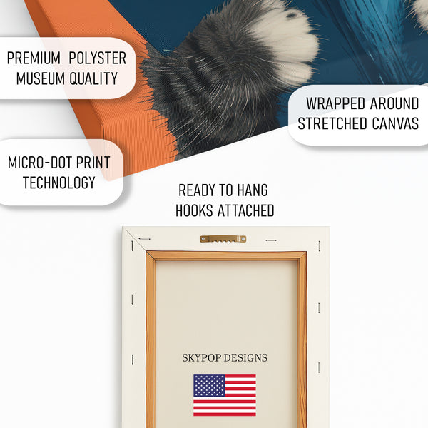 Cat Reading Art - View 4