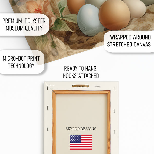 Rooster Eggs Art - View 4