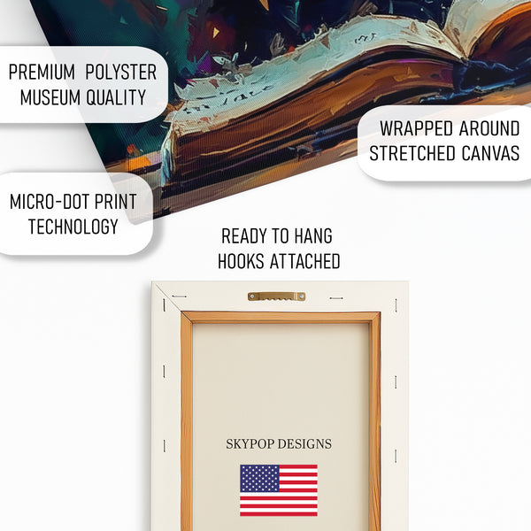 Fox Reading Art - View 4