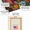 Bear Amongst Flowers Art - View 4