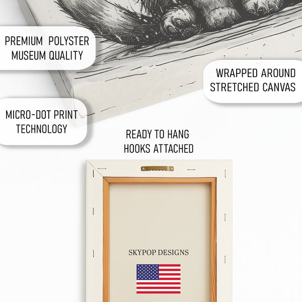 Grumpy Cat with Duck Hat Art - View 4