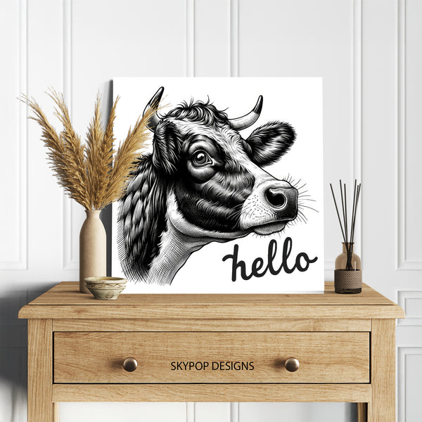 Highland Cow Art - View 5